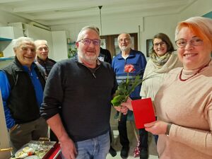 Ralf Sterk begrüßt unser neuestes Mitglied: Nadja Hennes